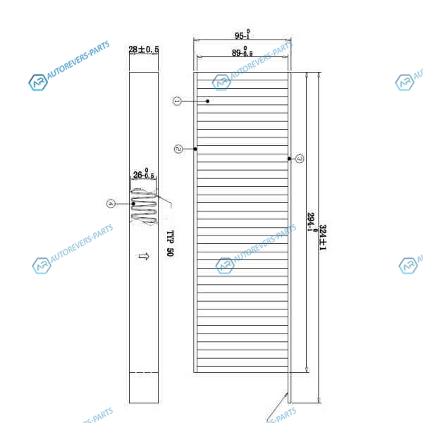 DFC29003 Фильтр салонный DOUBLEFORCE (Угольный)