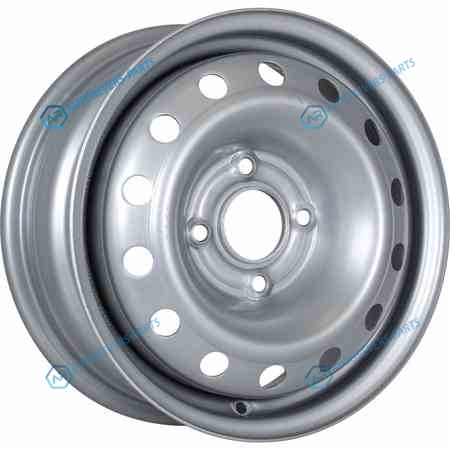7034996 Trebl 64A50C TREBL R15x6 4x100 ET50 CB60.1 Silver