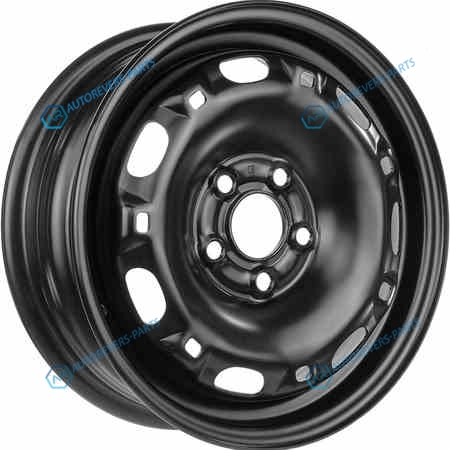 7034371 MW Eurodisk 14016 R14x5 5x100 ET35 CB57.1 Black