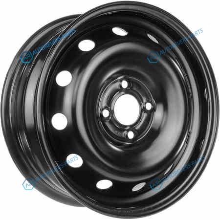 7037003 MW Eurodisk 15001 R15x6 4x100 ET50 CB60.1 Black