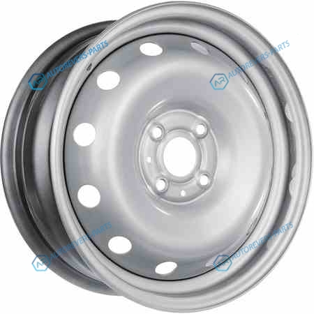 7038467 MW Eurodisk 15003 R15x6 4x100 ET48 CB54.1 Silver