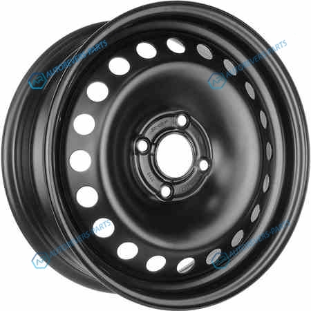 7033048 MW Eurodisk 16008 R16x6 4x108 ET37.5 CB63.3 Black