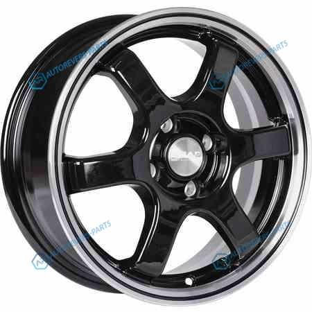 7051452 СКАД Киото R15x6 4x100 ET40 CB60.1 Anthracite_almaz