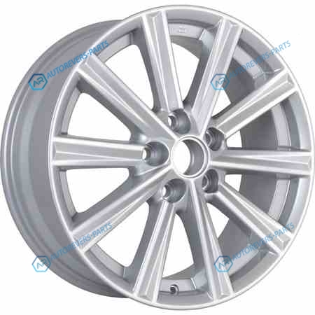 7035009 КиК Серия Реплика КС624 (17 Camry V5) R17x7 5x114.3 ET45 CB60.1 Silver КиК серия КС