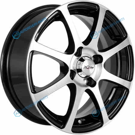 7122840 X-trike X114 R14x5.5 4x98 ET35 CB58.5 BK_FP