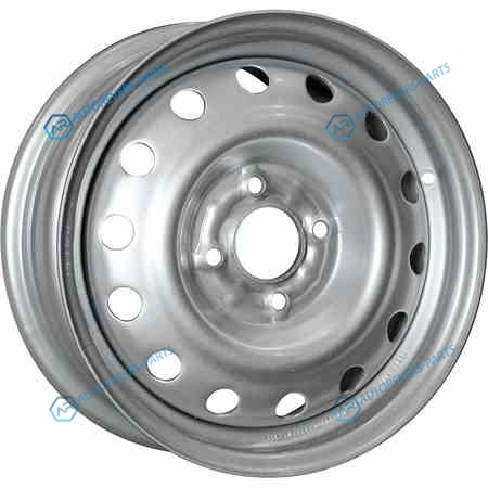 7033162 Trebl 53A43C TREBL R14x5.5 4x100 ET43 CB60.1 Silver