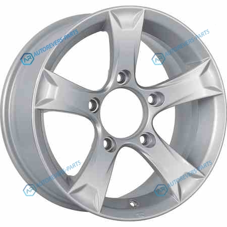 7058368 КиК Триал R15x6.5 5x139.7 ET30 CB98 Silver (КС621)