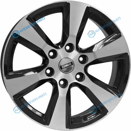 7125351 NEO 705 R17x7.5 6x139.7 ET25 CB106.1 BD (T)