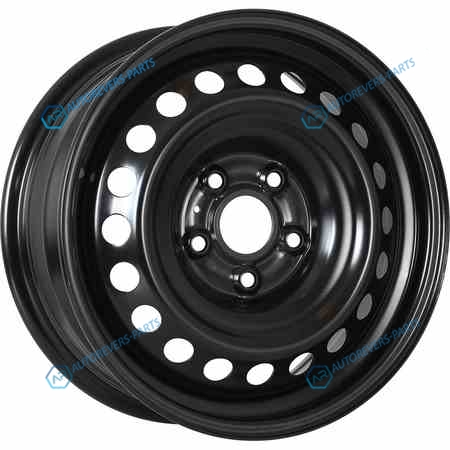 7042928 MW Eurodisk 16012 R16x6.5 5x114.3 ET45 CB60.1 Black