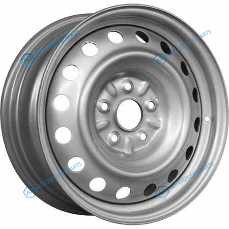 7032423 Trebl 7625 TREBL R16x6.5 5x114.3 ET39 CB60.1 Silver