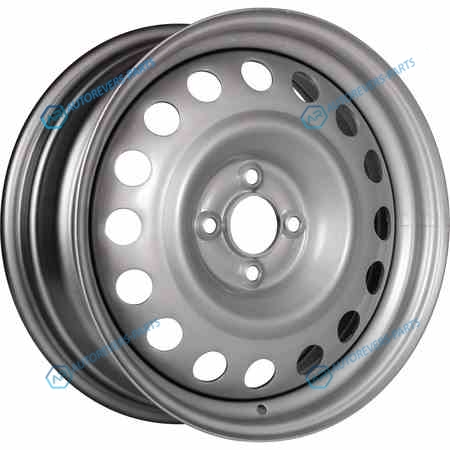 7041447 Trebl X40048 TREBL R16x6.5 4x100 ET40 CB60.1 Silver
