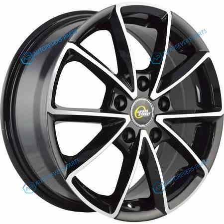 7048993 CrossStreet CR01 R15x6 4x100 ET40 CB60.1 BKF