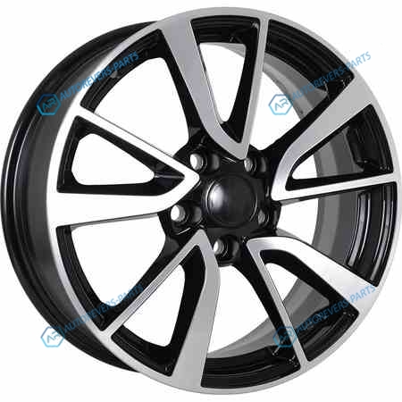 7032058 КиК Серия Реплика КС699 (ZV 17_ Octavia) R17x7 5x112 ET49 CB57.1 Almaz_black КиК серия КС