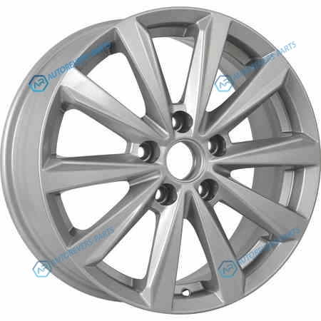 7089425 КиК Серия Реплика КС737 (16_JettaGolf) R16x6.5 5x112 ET50 CB57.1 Silver КиК серия КС