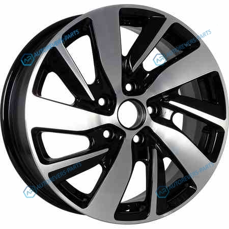 7076198 КиК Серия Реплика КС741 (ZV 16_Duster) R16x6.5 5x114.3 ET50 CB66.1 Almaz_black КиК серия КС