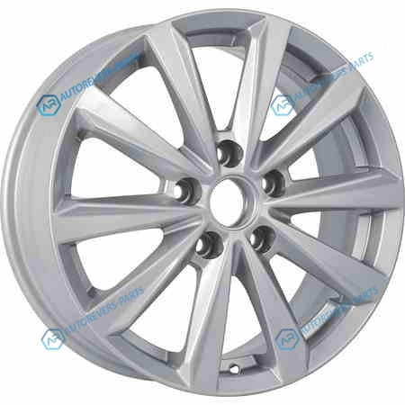 7076581 КиК Серия Реплика КС737 (ZV 16_Ceed) R16x6.5 5x114.3 ET50 CB67.1 Silver КиК серия КС