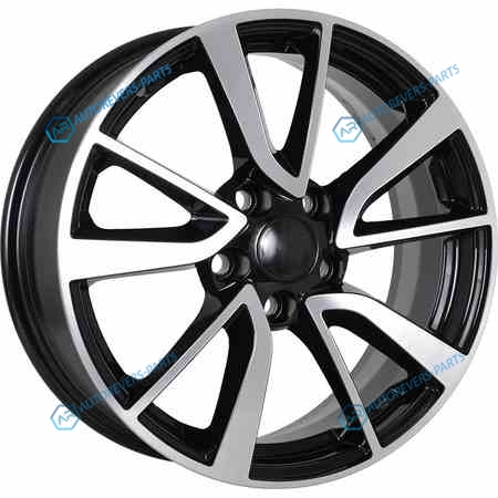 7068973 КиК Серия Реплика КС699 (ZV 17 Teana) R17x7 5x114.3 ET45 CB66.1 Almaz_black КиК серия КС