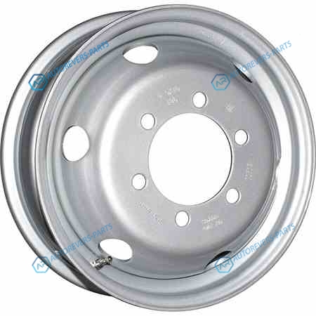7044064 ASTERRO TC1607C R16x5.5 6x170 ET106 CB130 Silver Усиленный с вентилем. 1000 кг