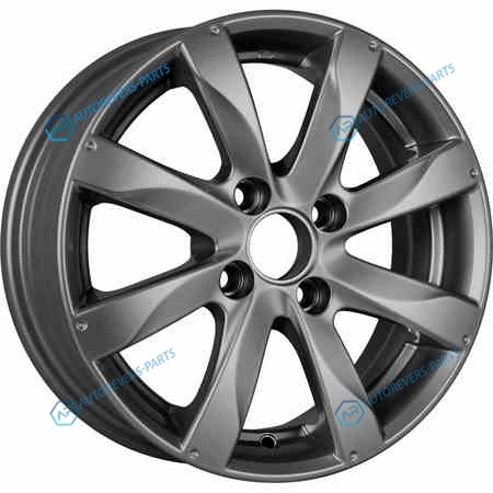 7068795 КиК Джемини R15x6 4x100 ET45 CB67.1 Dark_platinum (КС617)