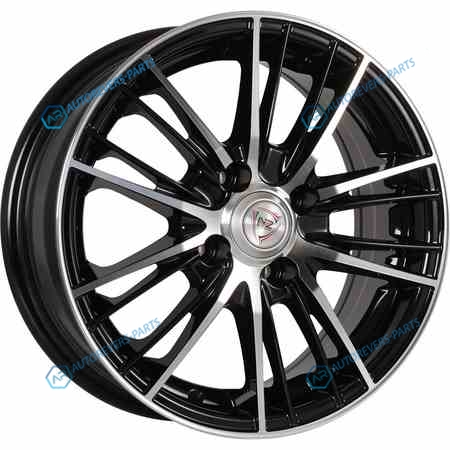 7110134 NZ F-33 R16x6.5 4x100 ET52 CB54.1 BKF