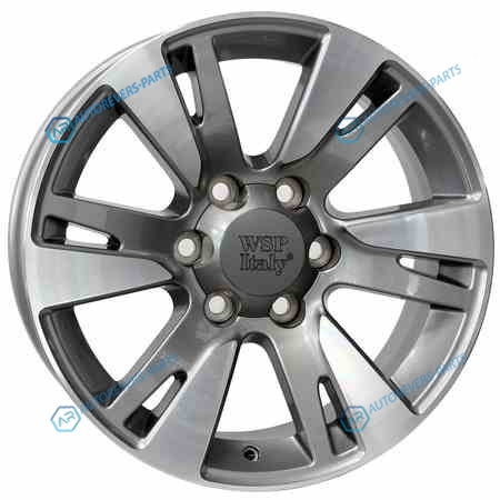 7073971 WSP Italy VENERE R22x10 6x139.7 ET20 CB106.1 Anthracite_polished