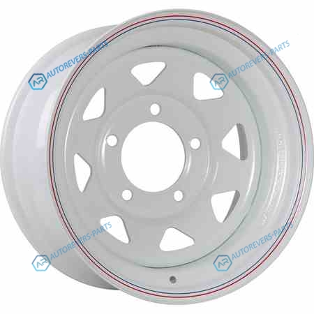7034143 ORW (Off Road Wheels) Toyota R16x8 5x150 ET-13 CB110 White
