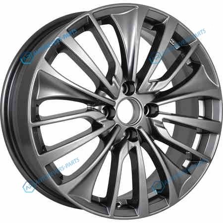 7051502 КиК Flanker R17x6.5 4x100 ET40 CB67.1 Dark_platinum