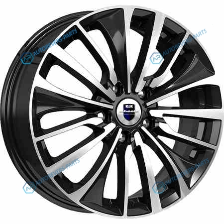7051505 КиК Flanker R17x6.5 5x114.3 ET40 CB66.1 Almaz_black