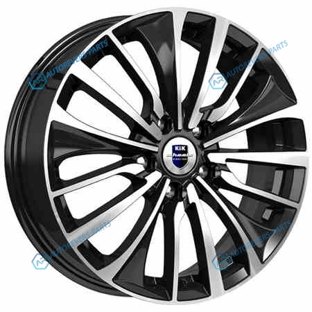 7103271 КиК Flanker-оригинал R17x6.5 5x114.3 ET49 CB67.1 Almaz_black