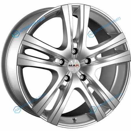 7082627 MAK ARIA R18x9 5x108 ET43 CB67.1 Silver