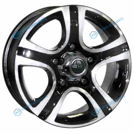 7099541 КиК Талисман-Мега R16x7 5x139.7 ET35 CB110.1 Almaz_black (КС592)