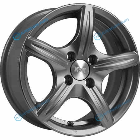 1732937 КиК Мирель R14x6 4x114.3 ET38 CB66.1 Dark_platinum