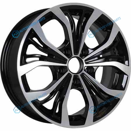 1732539 КиК Аламида R17x7 5x114.3 ET45 CB67.1 Almaz_black