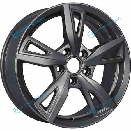 ЧС55785 КиК Фишт R16x6.5 5x114.3 ET50 CB67.1 Dark_platinum