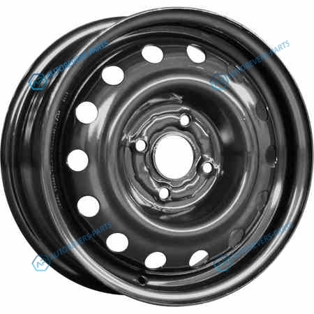 1735135 Trebl X40915 TREBL R15x6 4x100 ET40 CB60.1 Black