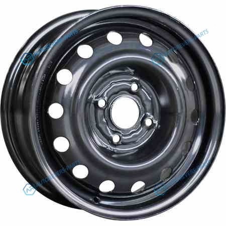 7131103 Trebl 6445 TREBL R15x6 4x100 ET39 CB56.6 Black