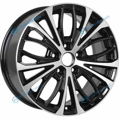 7131156 КиК Серия Реплика КС873 (ZV 17_Hyundai i40) R17x7.5 5x114.3 ET46 CB67.1 Almaz_black