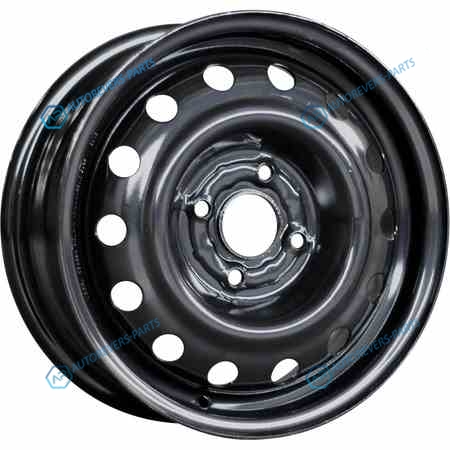 7135108 Trebl 53A45R TREBL R14x5.5 4x100 ET45 CB54.1 Black