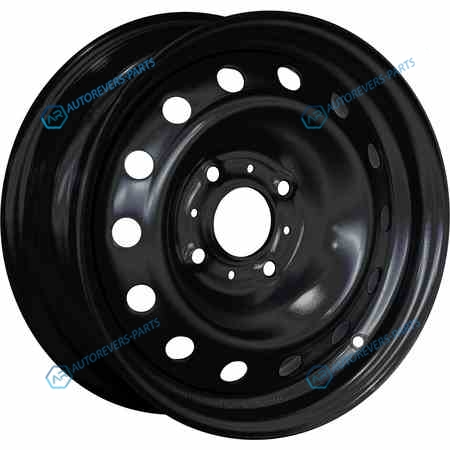 7135123 Trebl 6205 TREBL R14x5.5 4x100 ET40 CB54.1 Black
