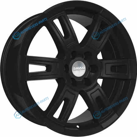 7143341 СКАД ТОР-18 R18x8 6x139.7 ET25 CB106.2 Black_barhat
