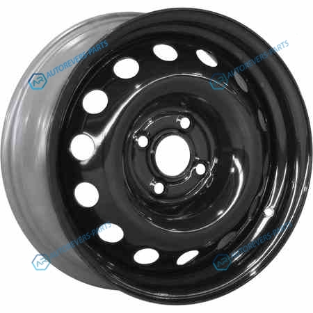 7150762 Trebl X40006 TREBL R15x6 4x100 ET45 CB56.6 Black