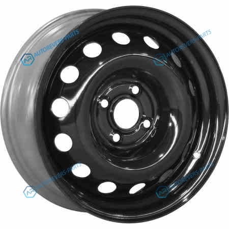 7165965 Trebl 8075 TREBL R15x6 4x114.3 ET43 CB67.1 Black