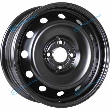 7151718 Accuride Ларгус. Веста R15x6 4x100 ET50 CB60.1 Black