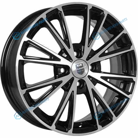 7181642 КиК Меандр-оригинал R16x6 4x100 ET41 CB60.1 Almaz_black