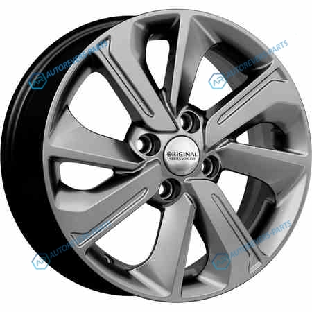 7182349 СКАД KL-319 R15x6 4x100 ET46 CB54.1 Graphite