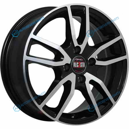 7182942 Alcasta M57 R15x6 5x100 ET38 CB57.1 BKF