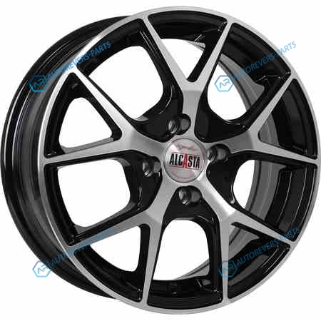 7182946 Alcasta M52 R15x6 4x100 ET40 CB60.1 BKF