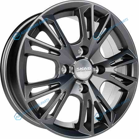 7183478 СКАД Монреаль R15x6 5x100 ET38 CB57.1 Graphite