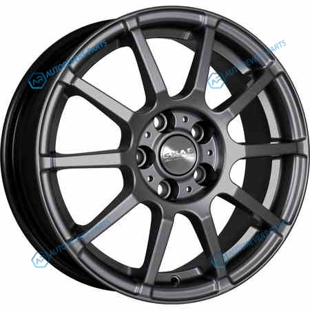 7183289 СКАД Акита R15x6 4x100 ET48 CB54.1 Black_barhat