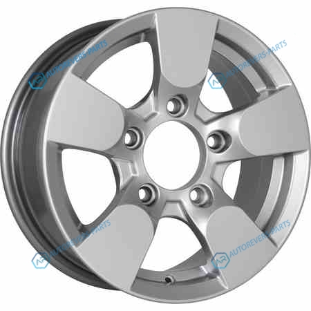 7183544 СКАД Эвридика-2 R15x6.5 5x139.7 ET40 CB98.5 Graphite